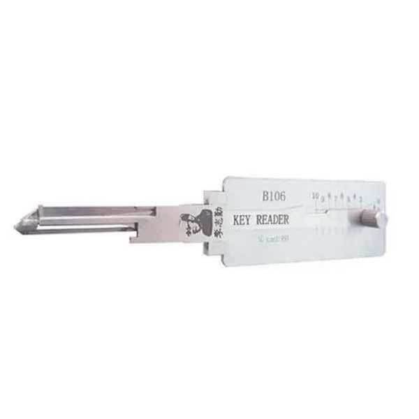 Original Lishi ORIGINAL LISHI: B106 / B107 GM (Non-Warded) Key Reader OLS-B106-B107-AG-READER